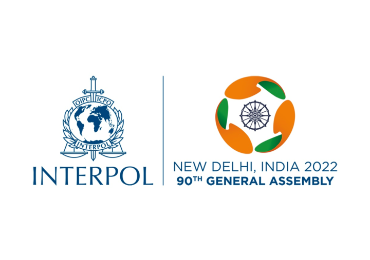 Logo event INTERPOL New Delhi 2022