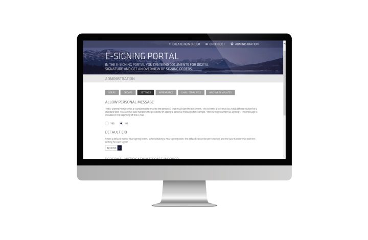 e-Signing-portal_General-Settings