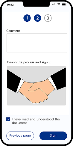 E-signing Web Form