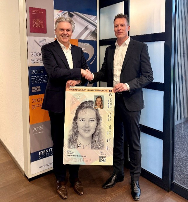 Jacques van Zijp, Managing Director at ID&D and EVP Europe at IN Groupe, and Roelof Triemstra, Director of Services at IND.